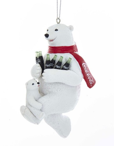 Baumschmuck eisbär coca cola - eisbär,