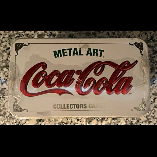 Coca cola metal collectors - coca-cola,