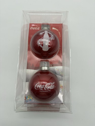 Coca cola weihnachtskugeln 2er - weihnachtskugeln,