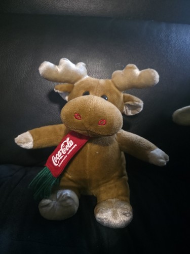 Coca cola elch - elch, plüschtier