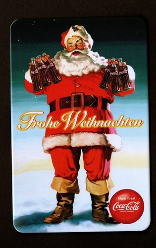 Blech coca cola santa - coca,