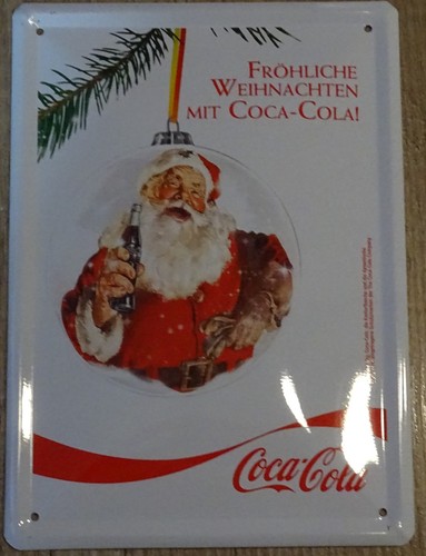 Coca cola blechschild - coca,
