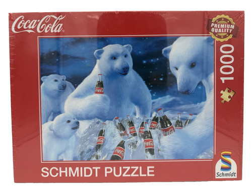 Coca cola polarbären - polarbären, puzzle