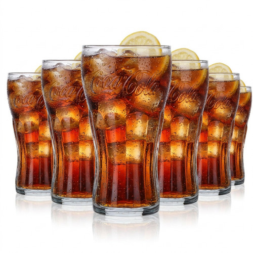 Coca cola softdrink glas - coca,