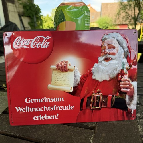 Coca cola blechschild - coca-cola,