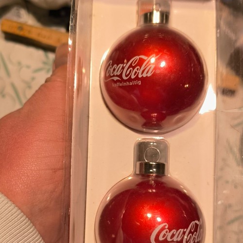 Coca cola christbaumkugeln 2er - coca-cola,