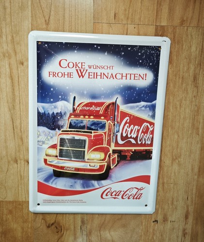 Orig blechschild coca - orig.,