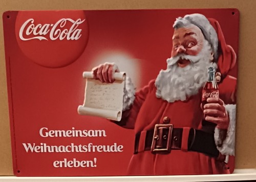 Coca cola blechschild - coca,