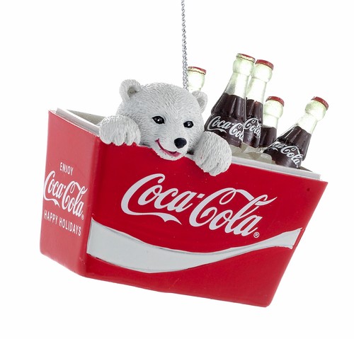 Baumschmuck coca cola eisbär - coca,